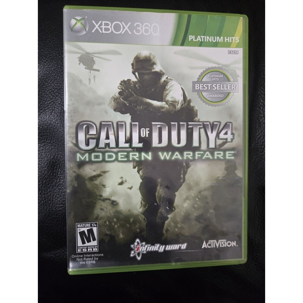 Call of Duty 4: Modern Warfare – Xbox 360 Game Tested And Works